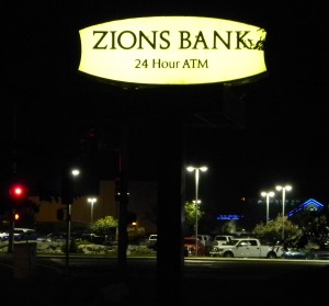 Zions Bank branch in Pocatello, Idaho.