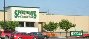 Today the Sportsman's Warehouse signs went up on the abandoned Gottshalks location, ending months of rumors.