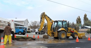 chubbuck water break, nov 5,2011