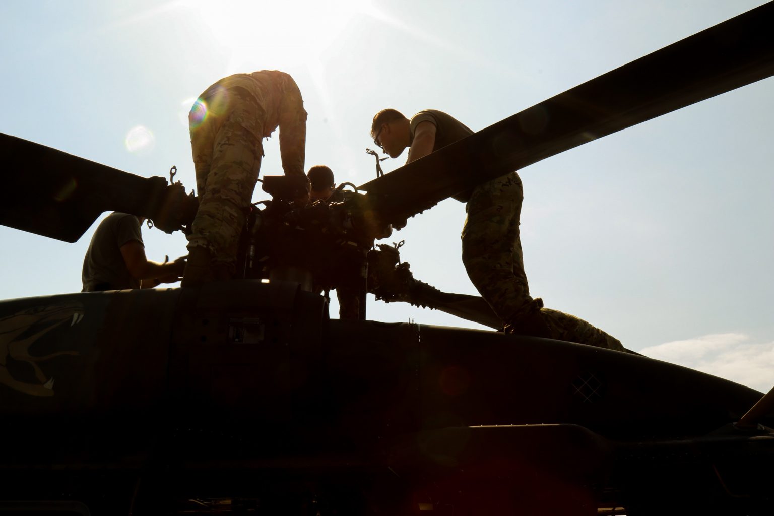 Blade folding Army Black Hawks Blind Bat News